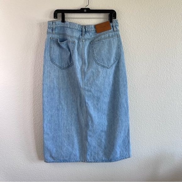 Frame Denim Women’s Le Italien Maxi Skirt in Turin - Picture 9 of 16
